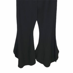 Hi Low Tulip Hem Side Zip Ponte Pant unique